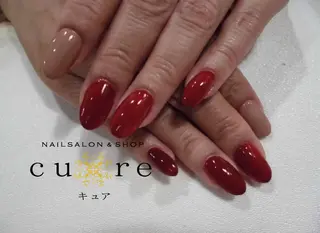 セミロング ネイル ネイルサロン Cureのネイルデザイン