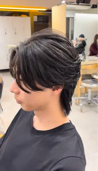 ショート パーマ メンズ RETOUCH by fifth所属・fifth神宮前 たつやのヘアスタイル