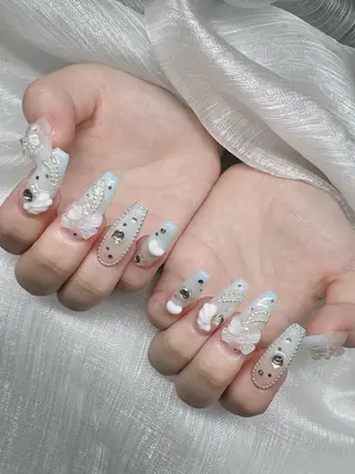 ネイル Lee Nails チップ長さだし専門店のネイルデザイン