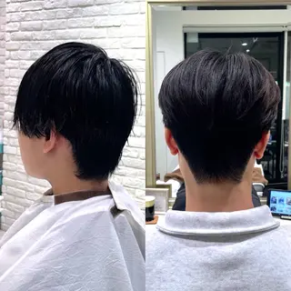 ショート ヘアアレンジ メンズ パク・ボミン小野リエ 韓国ハーフ🦊のその他イメージ