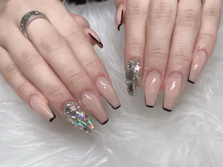 ミディアム ネイル 《LB》ラブリエ Nail&eyeのマツエク・マツパデザイン