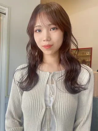 ロング カラー 🌈高田大夢似合わせ 透明感カラー🌈のヘアスタイル