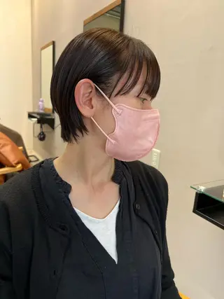 ショート カラー テトネ タカシのヘアスタイル