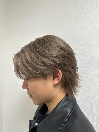 ショート カラー メンズ 【メンズ特化】 サエキカズマのヘアスタイル