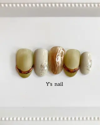 ネイル 手書きが得意🖌️ Y’s  nailのネイルデザイン