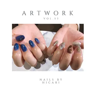 ショート カラー キッズ ネイル マツエク・マツパ illum hicariのネイルデザイン