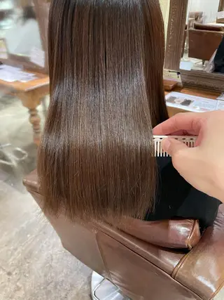 セミロング 🎀FERIA梅田 出村谷　沙保🎀のヘアスタイル