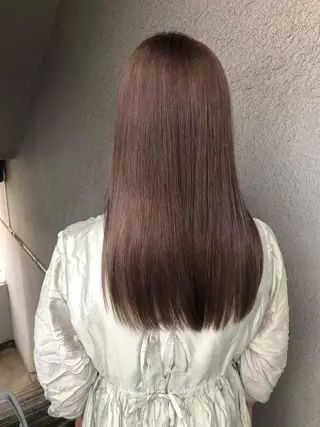 ロング カラー 奥野 紗弓のヘアスタイル