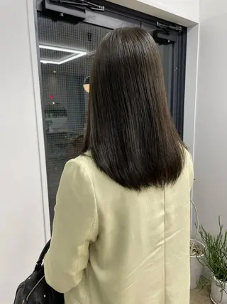 ミディアム カラー pole所属・【pole】 minaのヘアスタイル