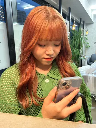 ロング カラー Haru/THREE …by velvetのヘアスタイル