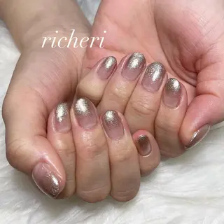 ミディアム ネイル richeri beautyのネイルデザイン