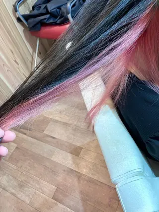 ロング カラー HAIR BASE ZAWAWA所属・レイヤー/ブリーチ｜ 特殊パーマ/赤澤のヘアスタイル