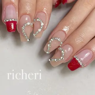 ミディアム ネイル richeri beautyのネイルデザイン