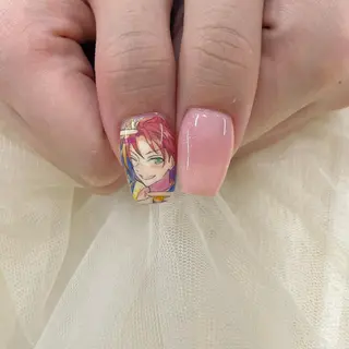 セミロング 池袋痛ネイル Nok. 渡辺のネイルデザイン