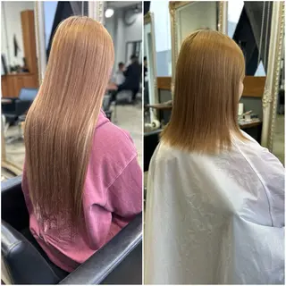 ロング SITY.天神大名【シティ】所属・🦋mamiya🦋 カットモデル募集のヘアスタイル