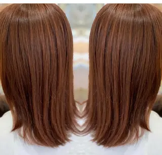 ミディアム 🩵波巻き／ツイスパ HARU💎のヘアスタイル