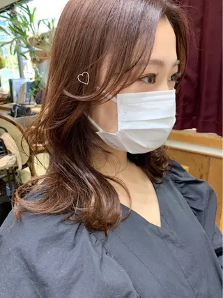 ミディアム カラー park theSTANDARD所属・HARUKA ♡モデル募集中♡のヘアスタイル