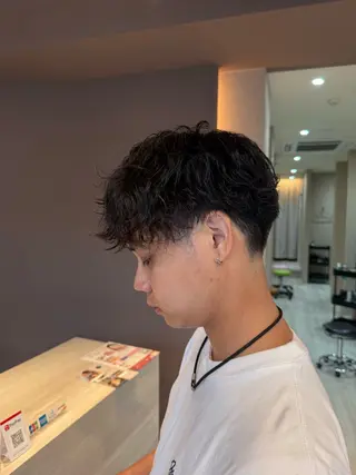 パーマ Lien.テラダ 各務原スタイリストのヘアスタイル