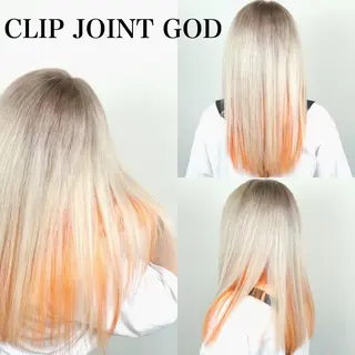 ロング カラー 秋葉 洸平のヘアスタイル