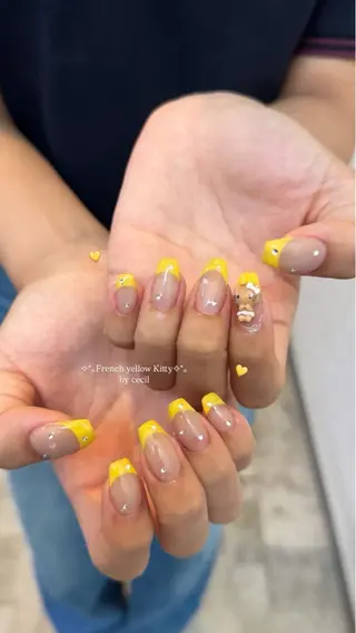ネイル GRANDE大須 Cecil💜のネイルデザイン