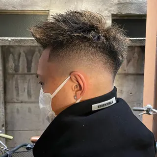 ショート メンズ 立川/メンズパーマ 厚進太郎のヘアスタイル