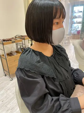 ショート Chiho / 梅田 / ボブ/ パーマのヘアスタイル