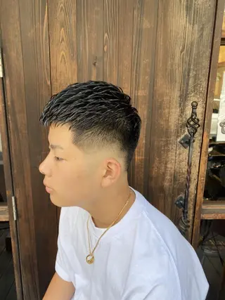 メンズ 早稲田/メンズパーマ /カラー/松井聖虎のヘアスタイル