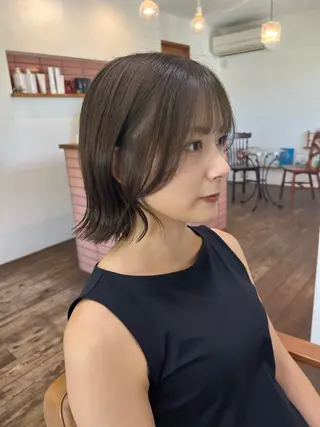 ミディアム Strawberry所属・原田 志保のヘアスタイル