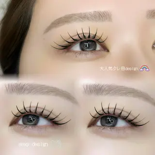 マツエク・マツパ rona eye HIRONAのマツエク・マツパデザイン