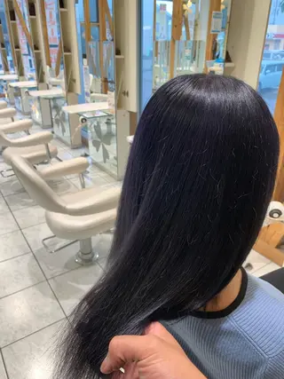 ロング カラー 山下竣介 ヘアカラー専門美容師のヘアスタイル