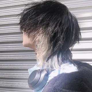 ショート カラー メンズ パーマ支持率No.1 ❤️‍🔥安成弾のヘアスタイル