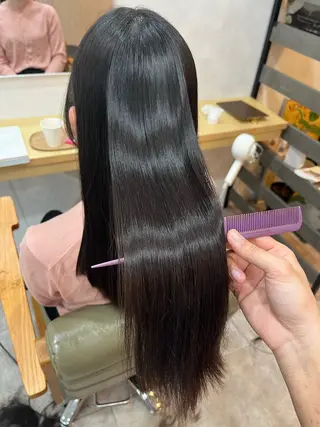 ロング 髪質改善/レイヤー/ ボブ/磯野史歩のヘアスタイル