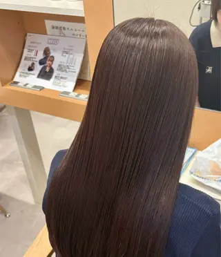 ロング カラー ふうか🩰 /暖色カラー💖のヘアスタイル