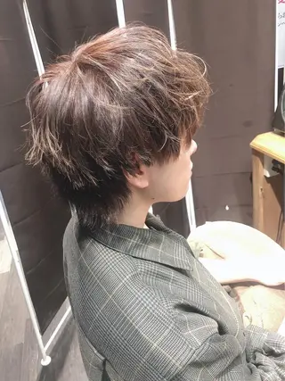 パーマ メンズ PANOL 秀島のヘアスタイル