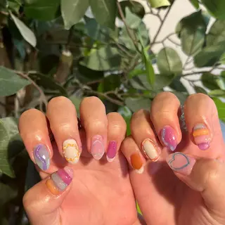 ネイル ☁️BLITZ 🎀笠原雪音🎀のネイルデザイン