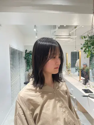 ミディアム BRIGHT所属・🤍恵比寿/透明感/ 小顔カット🤍アズサのヘアスタイル