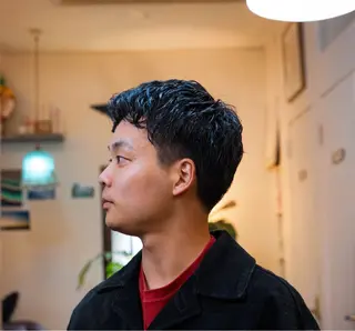 ショート カラー パーマ メンズ 🔗メンズサロン🔗 Kieのヘアスタイル