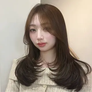 ロング H by shiomih所属・藤原 楓愛/shiomiHのヘアスタイル