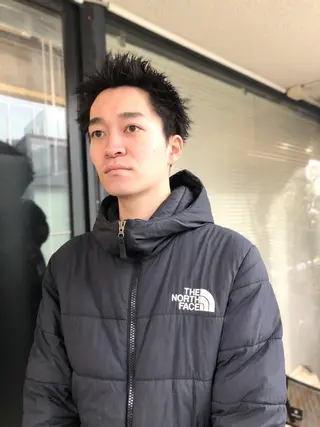 ヘアアレンジ メンズ ainico+所属・メンズ特化✂️栗原 侑也のヘアスタイル