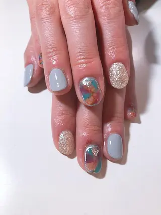 ネイル いちじゅう あおいのネイルデザイン