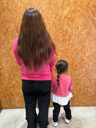 ロング 折本 沙織のヘアスタイル