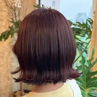 ミディアム カラー Rino kanayama所属・Rino 金山 / 宮澤 萌のヘアスタイル