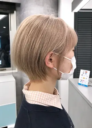 ショート ケアブリーチ🌟 ♢WATARU♢のヘアスタイル