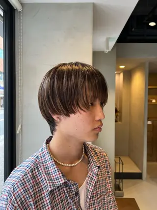 ショート メンズ 矢場町/栄/上前津/ 佐藤祐希のヘアスタイル