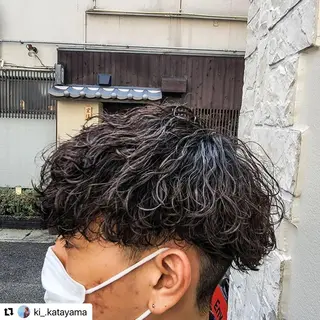 ミディアム カラー メンズ 🩷Eny terrace🩷のヘアスタイル