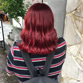 ショート カラー 透明感カラー艶カラー 暖色カラーshionのヘアスタイル