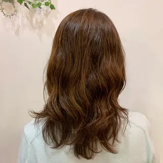 パーマ 🫧うる艶ナチュラル Ayana🫧のヘアスタイル