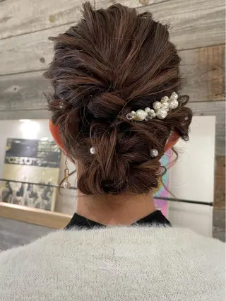 ヘアアレンジ 卒業式受付中🌻 肥田亜沙美のその他イメージ