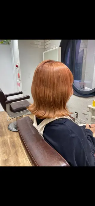 ミディアム カラー aGland梅田本店所属・三木 七海のヘアスタイル