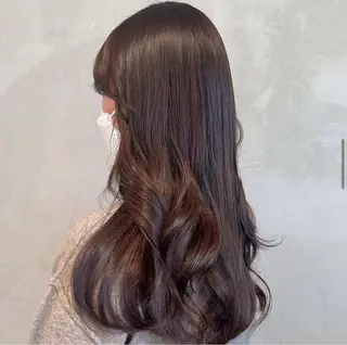 ロング カラー 韓国ヘア／艶髪／レイ ヤー /ayumuのヘアスタイル